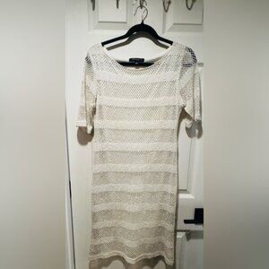 Sharagano Cream Knit Dress